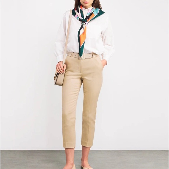 WEEKEND MAX MARA
Stretch-Cotton Cigarette Trousers - Picture 1 of 7